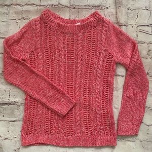 GAP Girls open knit sweater NEW Size S 6/7